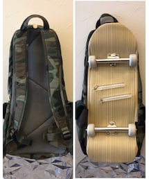 スケボー型リュック🛹 | 遠くから見ると本物に見えるらしい(バックパック/リュック)