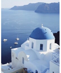 エーゲ海・クルーズ | 白と青の世界♡美しいサントリー二島(トラベルグッズ)
