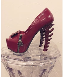 SHOW STORY | 14cmの赤い骨ヒール♡(パンプス)