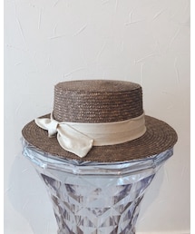 ICHIYON PLUS | コーヒー色♡カンカン帽(帽子)