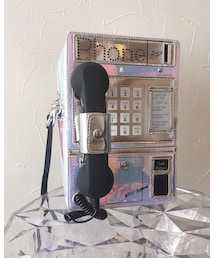 Betsey Johnson | 公衆電話BOXバッグ♡オーロラカラー(ショルダーバッグ)