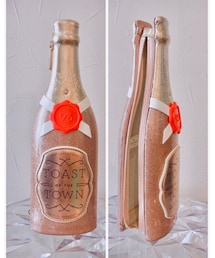 kate spade new york | グリッターラメ♡シャンパン型バッグ(ショルダーバッグ)