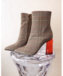 Jeffrey Campbell | クリアヒールショートブーツ(ブーツ)