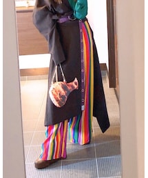 FOREVER 21 | こんなの誰が履くのと噂されていたマルチストライプパンツ(笑)(パンツ)