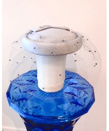 chiyoda | チュール付きトーク帽♡(帽子)