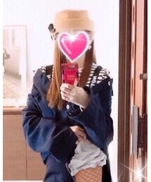 universal over all | ネイビー♡(デニムジャケット)