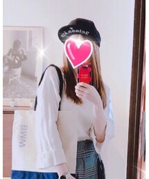 GU | シンプルなカットソー♡(Tシャツ/カットソー)