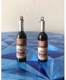 ワイン・イヤリング | 小さいけれどすごくよく出来ています🙆‍♀️✨(イヤリング)