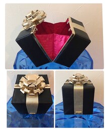 🎁バッグの開閉状態 | 開閉はマグネット式🙆‍♀️金属のリボンがゴージャスです♡(その他)
