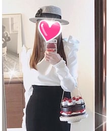 STYLENANDA | 肩の尖りデザイン面白い♡(シャツ/ブラウス)
