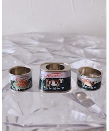 友人達にもらったノザキのコンビーフ缶詰めリング | 300円のガチャガチャらしい♬🙆‍♀️✨コンビーフ大で2.8cmと大きい(リング)