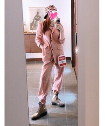 BLACK LADY | 麻素材がサラっと大人っぽい♡(セットアップ)
