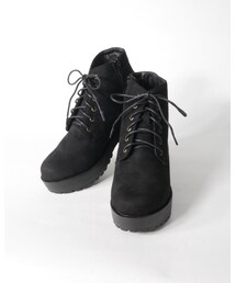 ems excite | レースアップブーツ(ブーツ)