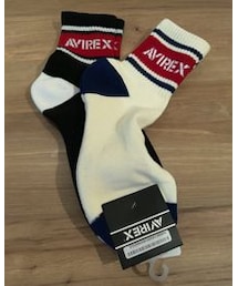 AVIREX | 6189093 ロゴソックス　(ソックス/靴下)