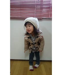 GLOBAL WORK | よく見ると白と焦げ茶のチェック(笑)(シャツ/ブラウス)