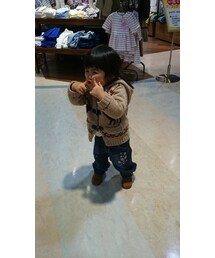 BRANSHES | 可愛い顔してと言ったらこうなった💦

インナー見えますかね。。ベージュ地に青のドット柄のです(笑)(Tシャツ/カットソー)