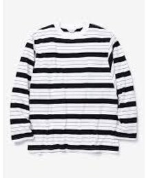 UNUSED | ロングスリーブボーダーカットソー(Tシャツ/カットソー)