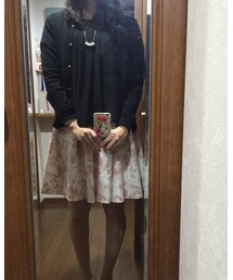 C.D.S BASIC | 黒半袖ブラウス(シャツ/ブラウス)