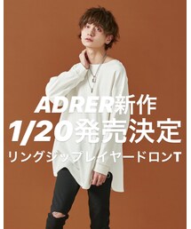 明日発売ADRER新作 | (Tシャツ/カットソー)