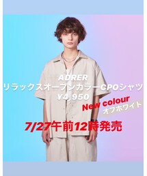🔥ADRER 7/27発売開始🔥 | シャツ/ブラウス