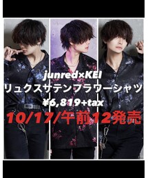 💐【junred×KEI】本日午前12時発売💐 | (シャツ/ブラウス)