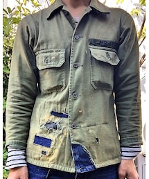 ミリタリーシャツ リメイク | シャツ/ブラウス