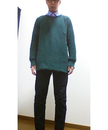 bukht | ビッグワッフルニット(ニット/セーター)