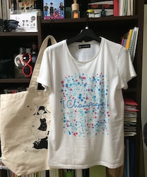[Champagne] | 水玉Tシャツ(Tシャツ/カットソー)