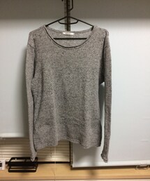 UNION STATION | 灰色ニット(ニット/セーター)