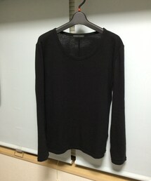 HARE | 薄い黒ニット(ニット/セーター)