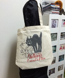 Nothing's Carved In Stone | CATエコバッグ 拓さんサイン入り(トートバッグ)