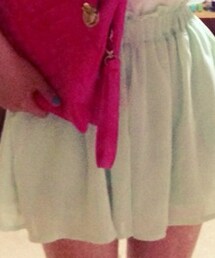 ライトグリーンスカート(スカート)