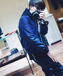 VICTIM | VICTIM / MA-1 JACKET (BLK)
(ミリタリージャケット)