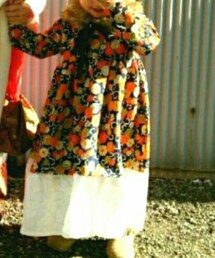 着物ほどいて作った | ワンピース