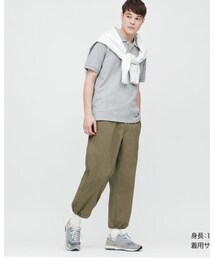 UNIQLO | EZYワイドフィットパラシュートジョガーパンツ(チノパンツ)