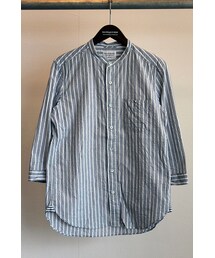 MANUAL ALPHABET | サッカーストライプ 3/4 SHT(シャツ/ブラウス)