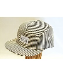 THE STAKE (ザ・ステイク) 5 PANEL CAP " Hickory Stripe " ［Limited edition］(キャップ)