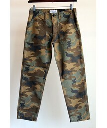 MANUAL ALPHABET | MANUAL ALPHABET (マニュアル アルファベット)　バックサテン スリムベイカーパンツ(その他パンツ)