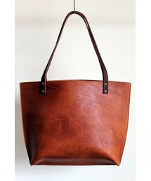 BrownBrown | Brown Brown (ブラウンブラウン)　レザートートバッグ L(トートバッグ)