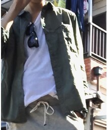 LOWRYS FARM | カーキシャツ(シャツ/ブラウス)