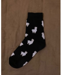 no brand | アルパカ柄くつした(ソックス/靴下)