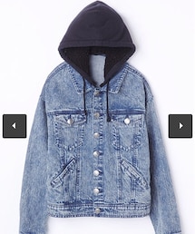 CECILMcBEE | フード付デニムジャケット(デニムジャケット)