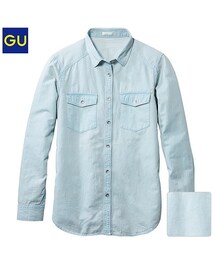 GU | デニムシャツ(シャツ/ブラウス)