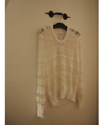 MARTIN MARGIELA | マルチボーダーニット(ニット/セーター)