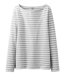 UNIQLO | ボートネックボーダーT(Tシャツ/カットソー)