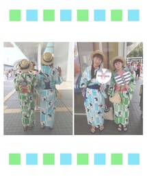 浴衣で双子コーデ◎ | その他