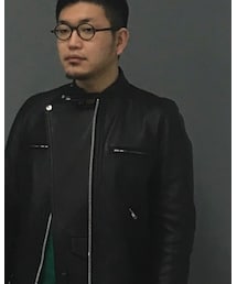 sacai MEN'S | ライダースジャケット