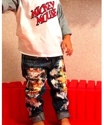 DENIM DUNGAREE | デニムパンツ