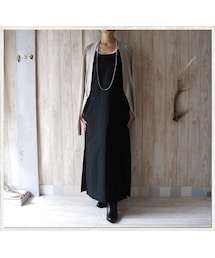 C'est pas grave | ショートパンツ付きマキシ丈ワンピース(ワンピース)