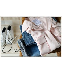 パイピングポケット・デシンシャツ(シャツ/ブラウス)